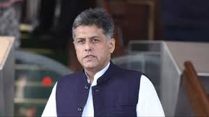 Congress Candidate Manish Tewari Leads Roadshow in Chandigarh