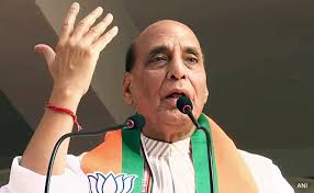 Rajnath Singh Leads Roadshow with CMs Before Nomination